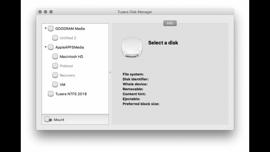 Tuxera NTFS 2023.1 screenshot 3